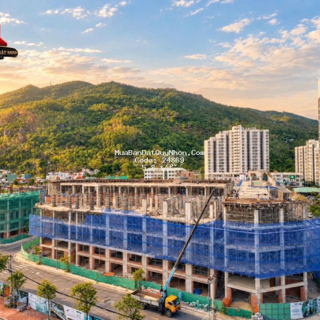 Nhà phố xây sẵn 4 tầng 1 tum, phú gia royal park quy nhơn - 354 tâysơn