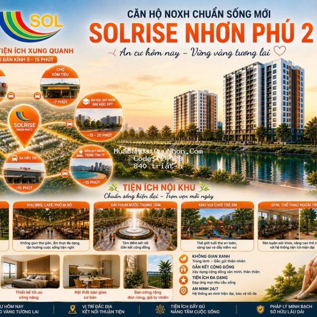 Noxh solrise nhơn phú 2