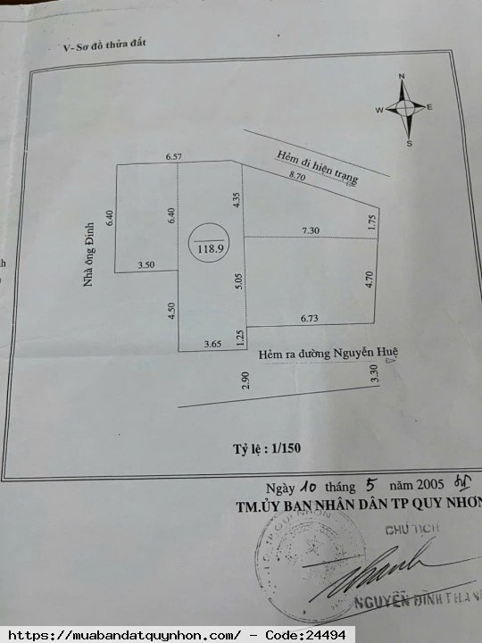💎 SIÊU PHẨM TRUNG TÂM QUY NHƠN - CÁCH BIỂN CHỈ 200M - DIỆN TÍCH RỘNG 119M2 💎 💎 SIÊU PHẨM TRUNG TÂM QUY NHƠN - CÁCH BIỂN CHỈ 200M - DIỆN TÍCH RỘNG 119M2 💎