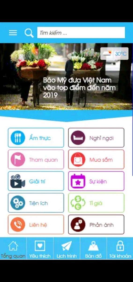 Bình Định ra mắt app du lịch trên thiết bị thông minh